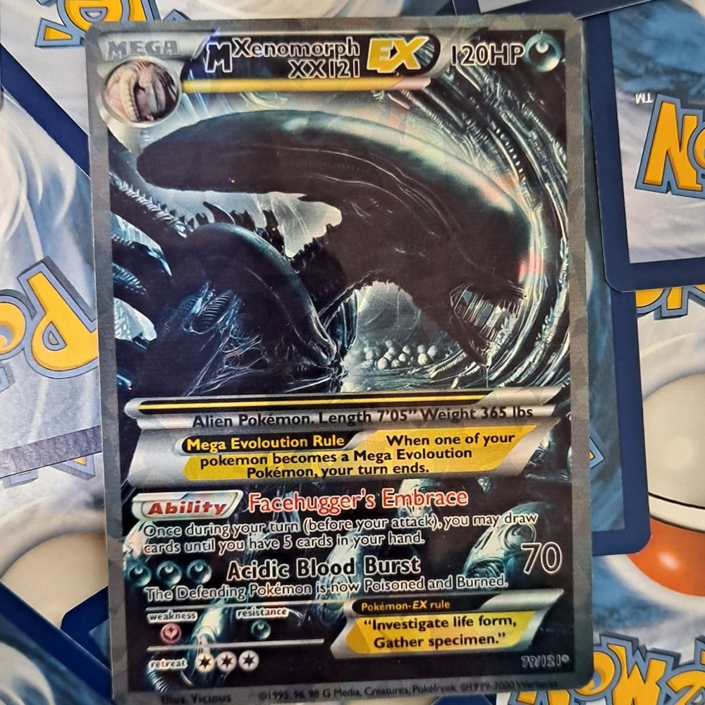 Xenomorph XX121 Pokemon Card - Alien